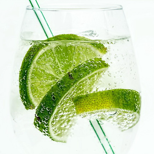 Refreshing lime drink